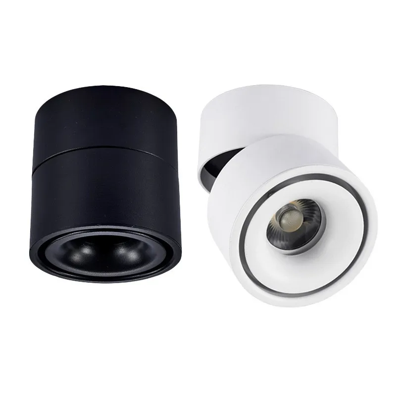 Dimmable LED COB Ceiling Lights 7W 12W Surface Mounted LED Ceiling Lamps Spot Light 360 Degree Rotation LED Track lights
Dimmable LED COB Ceiling Lights 7W 12W Surface Mounted LED Ceiling Lamps Spot Light 360 Degree Rotation LED Track lights