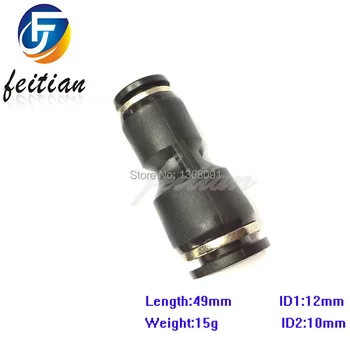 20PCS per LOT 12mm To 10mm plastic connectors Pneumatic push in Fittings One Touch In Quick Fitting for air or water hose
20PCS per LOT 12mm To 10mm plastic connectors Pneumatic push in Fittings One Touch In Quick Fitting for air or water hose