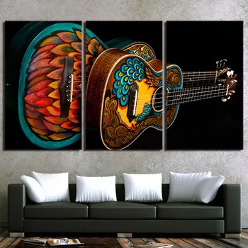 Modern Frames For Paintings Canvas Painting Cuadros 3 Panel Music Instrument Guitar Home Decor Art Print Modular Pictures
Modern Frames For Paintings Canvas Painting Cuadros 3 Panel Music Instrument Guitar Home Decor Art Print Modular Pictures
