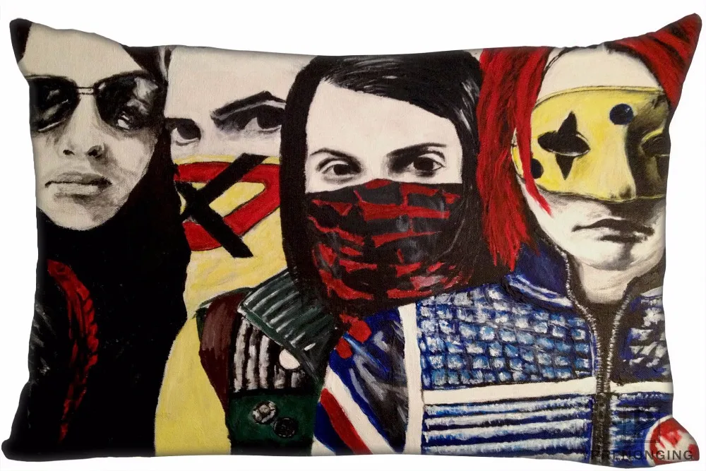 Custom My Chemical Romance@01 Rectangle Pillowcases zippered Pillow Cover Case 35x45,40x60cm (One Side Print)180516-21-24
Custom My Chemical Romance@01 Rectangle Pillowcases zippered Pillow Cover Case 35x45,40x60cm (One Side Print)180516-21-24