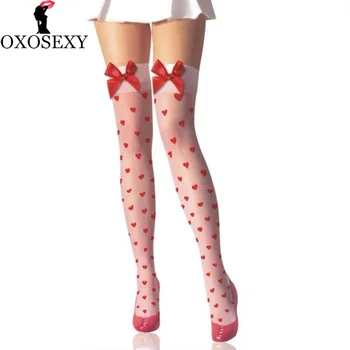 White Black Big Bow Love Heart Women Sexy Stockings Sweet Thin Thigh High Stockings Over Knee Long Stocking Sexy Lingerie 359
White Black Big Bow Love Heart Women Sexy Stockings Sweet Thin Thigh High Stockings Over Knee Long Stocking Sexy Lingerie 359