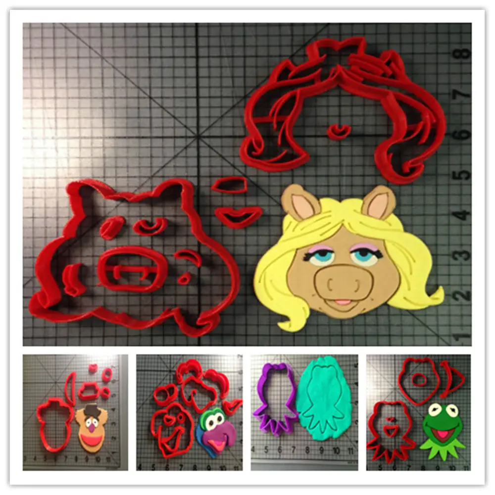 Cartoon Program Character Series Made 3D Printed Fondant Cake Decorating Tools Cookie Cutter Set
Cartoon Program Character Series Made 3D Printed Fondant Cake Decorating Tools Cookie Cutter Set