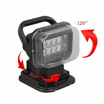 1Pcs 7inch 6000k IP67 360 degree Portable 50W Led Search Boat Lights with Remote Control for truck/atv/suv 4D Led Search Lights
1Pcs 7inch 6000k IP67 360 degree Portable 50W Led Search Boat Lights with Remote Control for truck/atv/suv 4D Led Search Lights