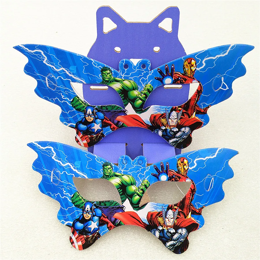 10P/Set Avengers mask party decoration baby shower superhero theme paper eye cover Avengers Cartoon birthday party supplies
10P/Set Avengers mask party decoration baby shower superhero theme paper eye cover Avengers Cartoon birthday party supplies