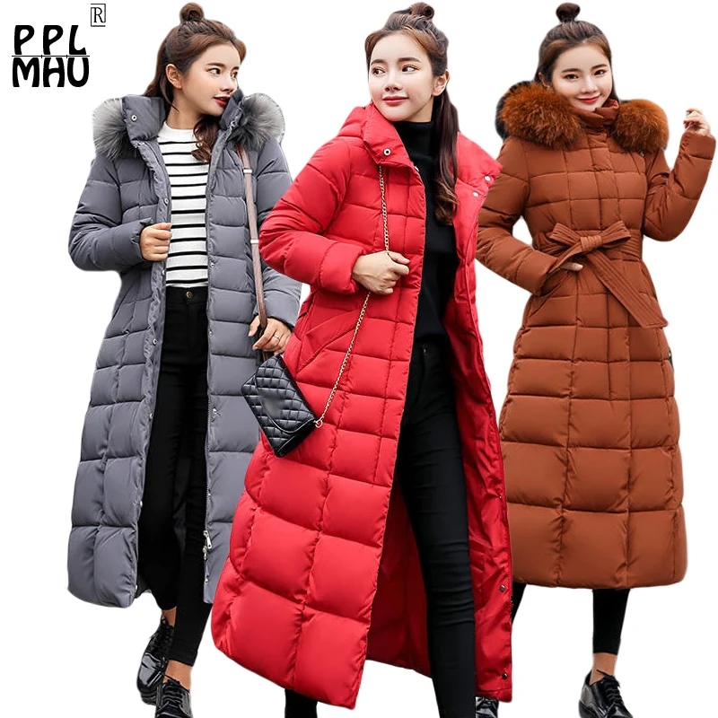 Женская парка с длинными рукавами nueva llegada chaqueta delgada de invierno mujer moda algodón acolchado grueso