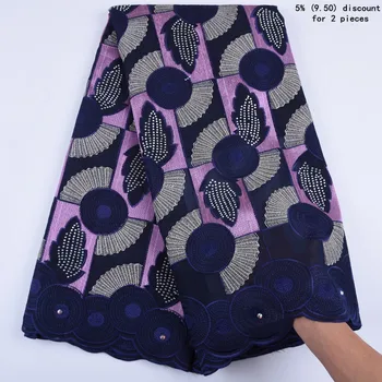 Nigerian Dry Lace Fabric 2019 High Quality African Swiss Voile Lace With Stones New Design White Cotton Lace A1683
Nigerian Dry Lace Fabric 2019 High Quality African Swiss Voile Lace With Stones New Design White Cotton Lace A1683