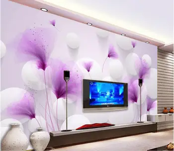 3d wallpaper for room Purple flowers Romantic lily transparent ball 3D background wall mural 3d wallpaper
3d wallpaper for room Purple flowers Romantic lily transparent ball 3D background wall mural 3d wallpaper