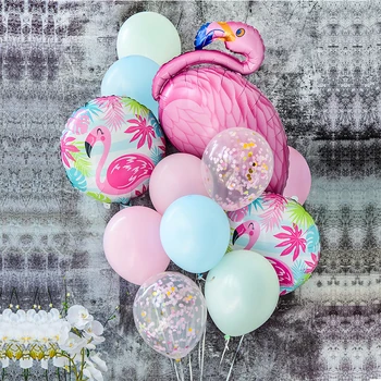 12pcs Flamingo Foil Balloon Hawaiian Tropical Party Supplies Jumbo Shape Summer Party Birthday Balloons confetti latex balloon
12pcs Flamingo Foil Balloon Hawaiian Tropical Party Supplies Jumbo Shape Summer Party Birthday Balloons confetti latex balloon