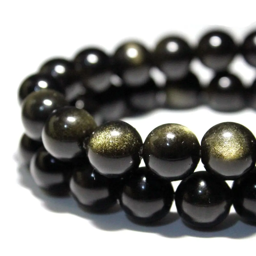 Wholesale Natural Stone Gold Obsidian Round Loose Spacer Beads 15" Strand 4 6 8 10 12 14MM Size For Jewelry Making Bracelets
Wholesale Natural Stone Gold Obsidian Round Loose Spacer Beads 15" Strand 4 6 8 10 12 14MM Size For Jewelry Making Bracelets