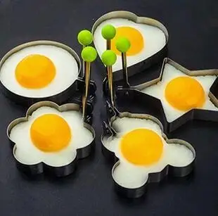 Hot Sell Stainless steel Cute Shaped Fried Egg Mold Pancake Rings Mold 5 Style Heart-shaped Kitchen Tool
Hot Sell Stainless steel Cute Shaped Fried Egg Mold Pancake Rings Mold 5 Style Heart-shaped Kitchen Tool