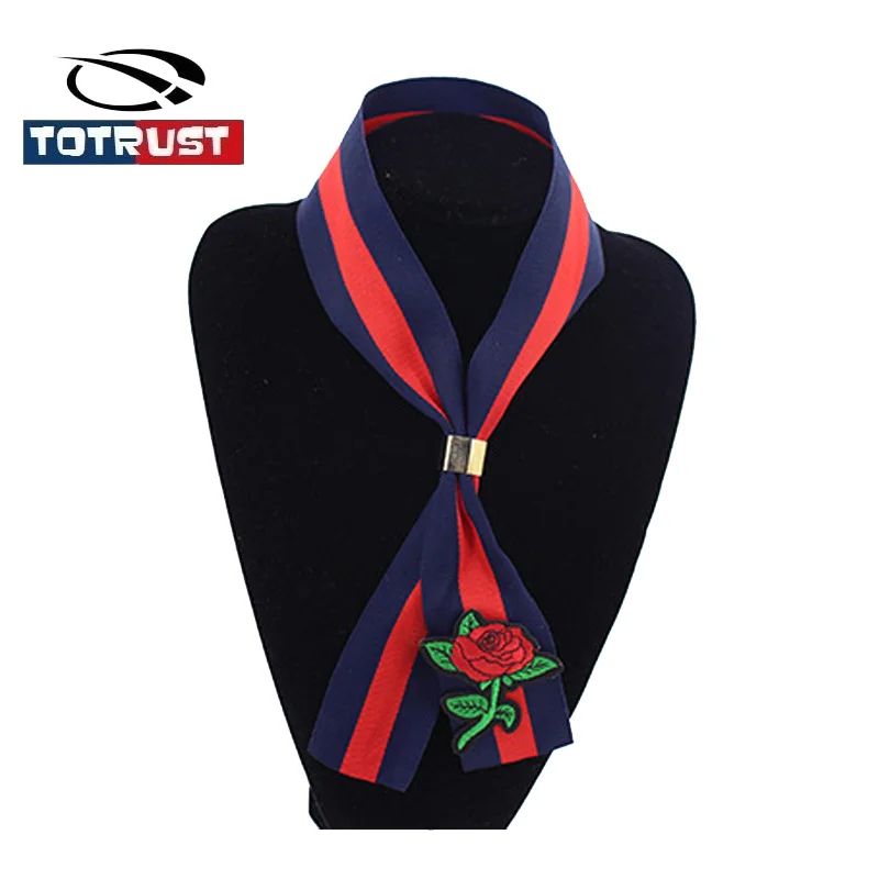 Rose Embroidery Slim Women Neck Tie For Women Ties 2019 New Stripe Gravata Professional Girls Uniform Neckties Female Student
Rose Embroidery Slim Women Neck Tie For Women Ties 2019 New Stripe Gravata Professional Girls Uniform Neckties Female Student