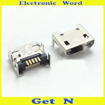 500pcs Micro USB 5 P Jack 4 DIP Connector without Edge Curl for Tablet Micro USB Tail Charging Socket
500pcs Micro USB 5 P Jack 4 DIP Connector without Edge Curl for Tablet Micro USB Tail Charging Socket