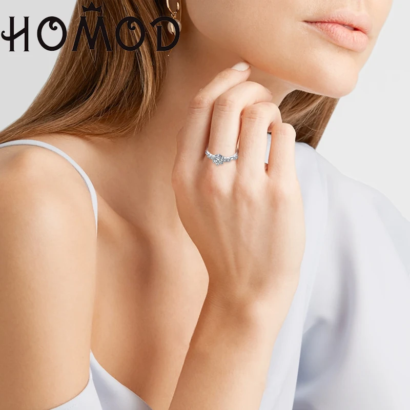 HOMOD 2019 Новые Модные женские ювелирные изделия на безыменный палец розовое