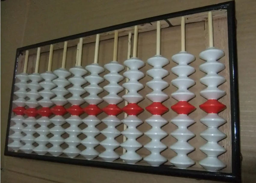 Нескользящая деревянная рама 54 см Abacus Soroban для обучения учителя математический