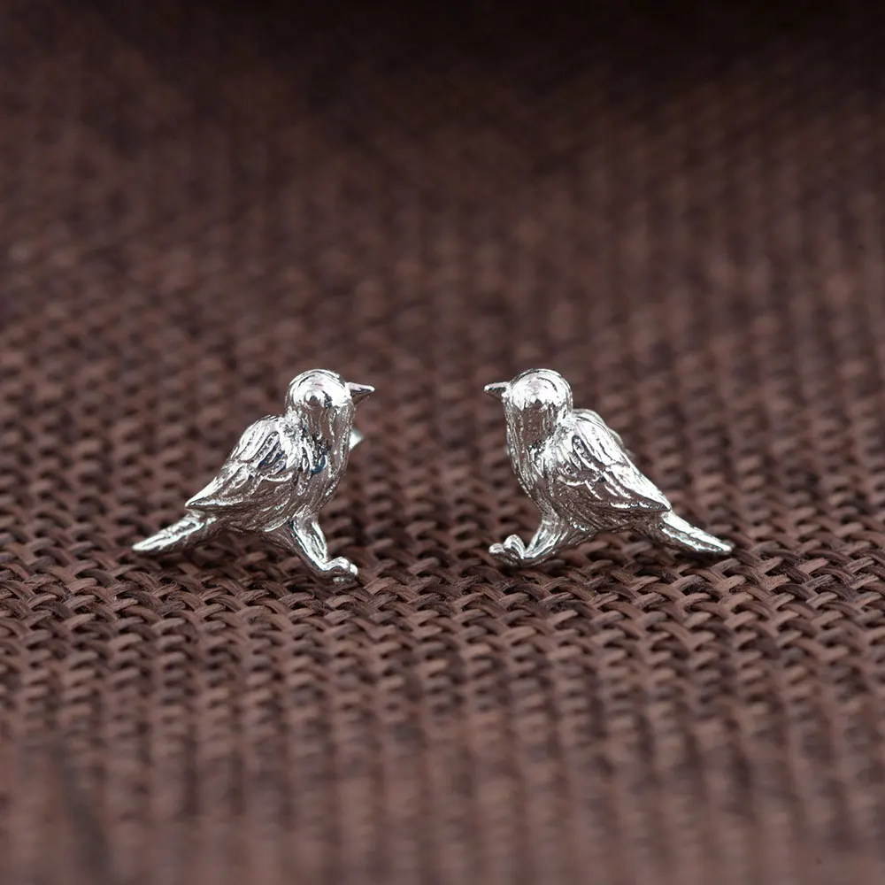 925 Silver Stud Earrings for Women Jewelry Animal Fashion boucle d'oreille S925 Sterling Silver Bird Earring
925 Silver Stud Earrings for Women Jewelry Animal Fashion boucle d'oreille S925 Sterling Silver Bird Earring