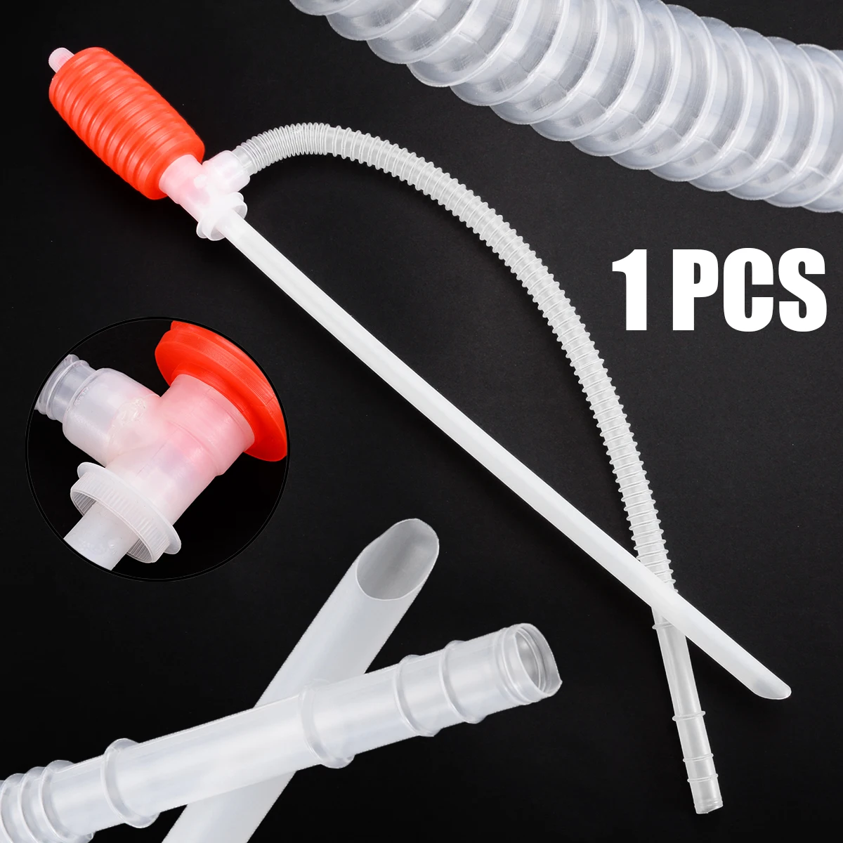 New Arrival Portable Car Manual Hand Siphon Pump Hose Gas Water Oil Syphon Transfer Pump PP + PE + EVA
New Arrival Portable Car Manual Hand Siphon Pump Hose Gas Water Oil Syphon Transfer Pump PP + PE + EVA