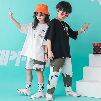 Kid Hip Hop Clothing Camouflage Running Casual Pants Shorts Oversized T Shirt Tops for Girls Boys Dance Costume Ballroom Clothes
Kid Hip Hop Clothing Camouflage Running Casual Pants Shorts Oversized T Shirt Tops for Girls Boys Dance Costume Ballroom Clothes