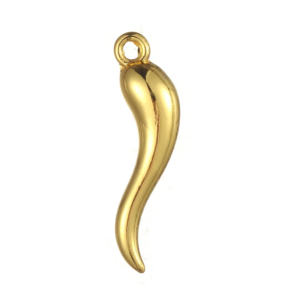 my shape 20pcs rhodium gold color Lucky Minimal Italian Horn Charm Amulet Protection Pendant metal pendants for jewelry making
my shape 20pcs rhodium gold color Lucky Minimal Italian Horn Charm Amulet Protection Pendant metal pendants for jewelry making