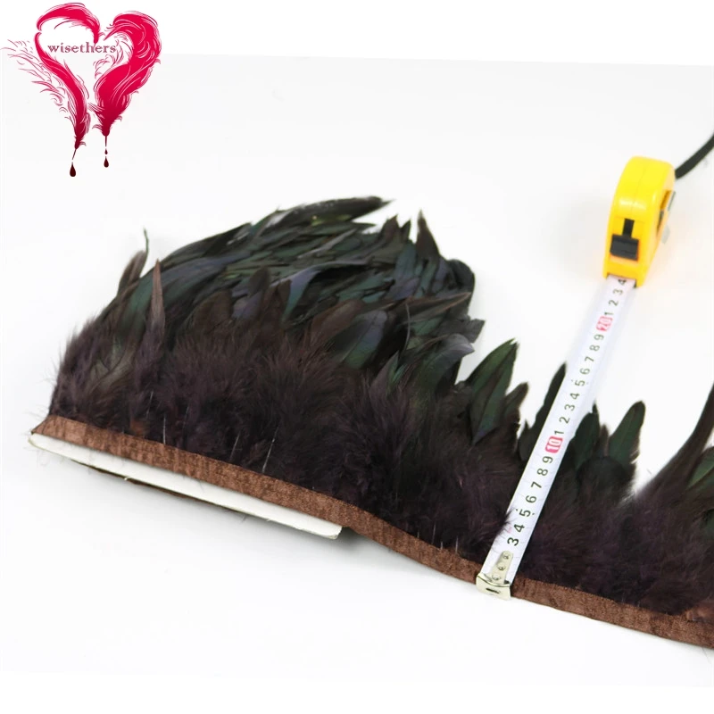 13 coffee rooster feather trims 5