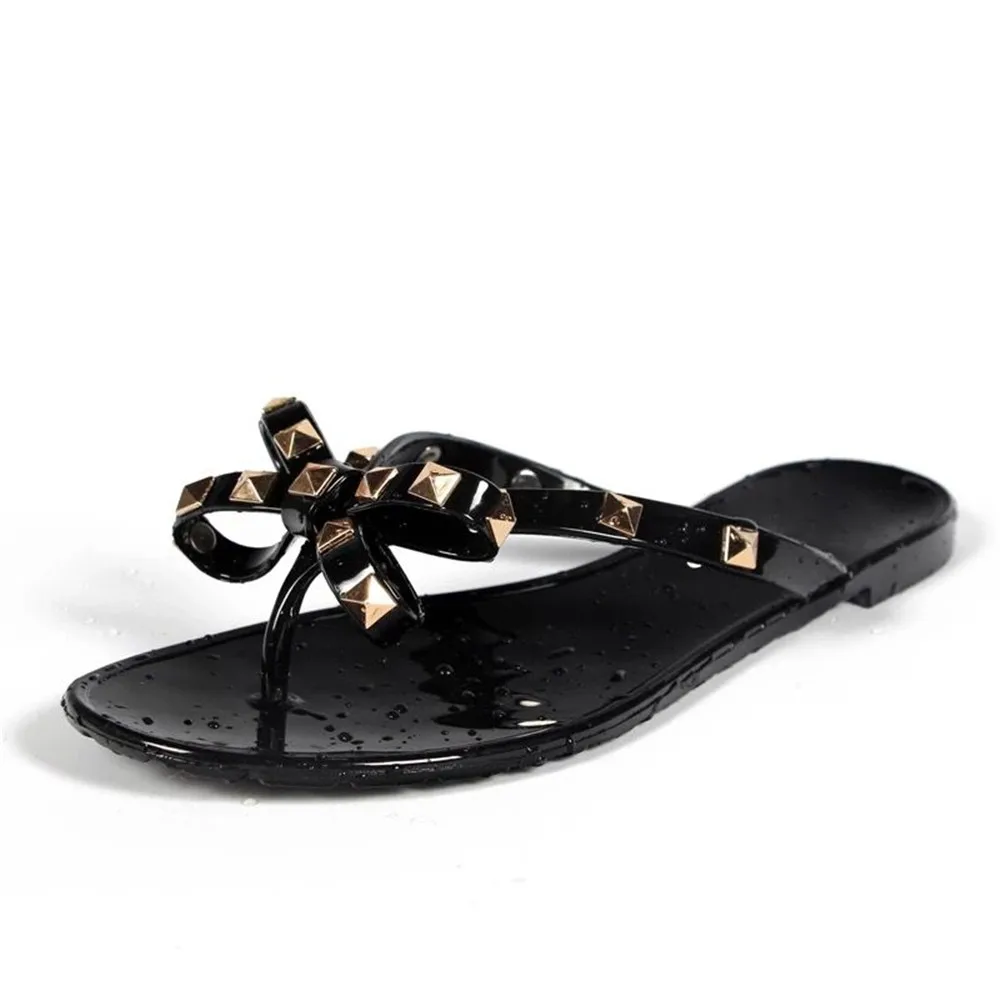 Women's Slippers Rivet Butterfly-Knot Flat Shoes 2019 New Hot Sell Summer Beach Women's Flip Flops Plus Size34-41 Women's Shoes
Women's Slippers Rivet Butterfly-Knot Flat Shoes 2019 New Hot Sell Summer Beach Women's Flip Flops Plus Size34-41 Women's Shoes