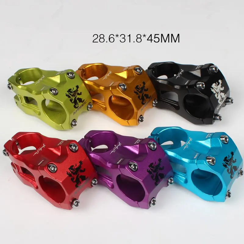 Aluminum Bicycle stems 31.8*45mm 0degree Mountain Road Bike handlebar bar Short Stem (reflecting sign)
Aluminum Bicycle stems 31.8*45mm 0degree Mountain Road Bike handlebar bar Short Stem (reflecting sign)