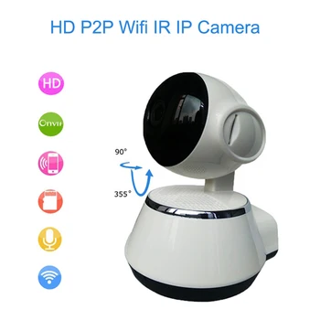 720P P2P Wireless IP Camera HD Wifi Home Security IP Cam Baby Monitor DVR IR-Cut Night Vision CCTV Surveillance Camera
720P P2P Wireless IP Camera HD Wifi Home Security IP Cam Baby Monitor DVR IR-Cut Night Vision CCTV Surveillance Camera