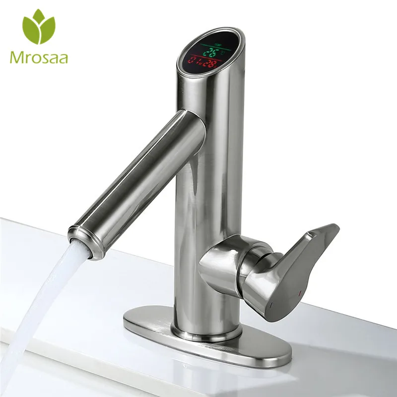 Best Deals Chrome Wall Mounted Bathroom Sink Faucet LED Digital Display Temperature Time Ceramic Valve Waterfall Basin Mixer Tap
Best Deals Chrome Wall Mounted Bathroom Sink Faucet LED Digital Display Temperature Time Ceramic Valve Waterfall Basin Mixer Tap