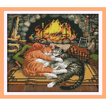 Sleeping cat animal Stitch Needlework,DIY DMC Cross stitch cartoon,Sets For Embroidery kits Patterns Counted Cross-Stitching
Sleeping cat animal Stitch Needlework,DIY DMC Cross stitch cartoon,Sets For Embroidery kits Patterns Counted Cross-Stitching