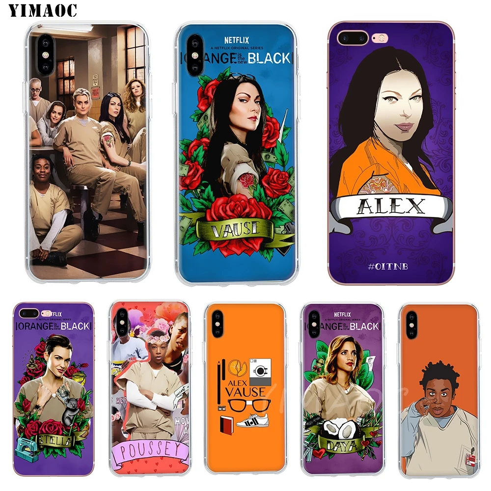 YIMAOC Orange Is the New Black Soft TPU Silicone Case for Apple iPhone 8 7 6 6S Plus X 5 5S SE for iPhone XS Max XR Cases
YIMAOC Orange Is the New Black Soft TPU Silicone Case for Apple iPhone 8 7 6 6S Plus X 5 5S SE for iPhone XS Max XR Cases