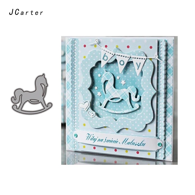 JC Metal Cutting Dies for Scrapbooking Craft Toy Horse Stencil Folder Paper Cut Dies for Card Making Model Decoration 2019 Die
JC Metal Cutting Dies for Scrapbooking Craft Toy Horse Stencil Folder Paper Cut Dies for Card Making Model Decoration 2019 Die