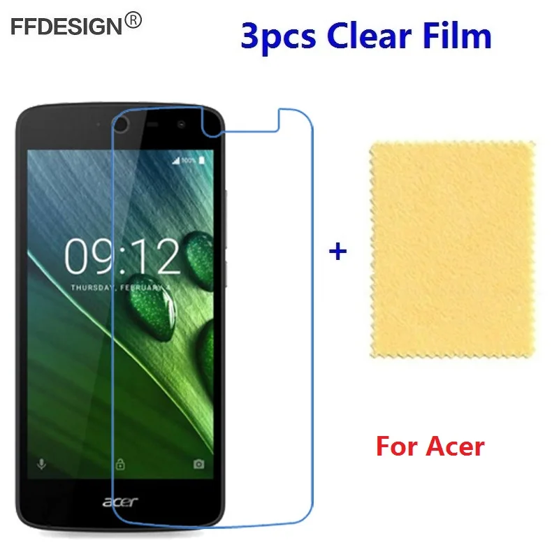3pcs Clear LCD Screen Protector For Acer Liquid Zest Z525 Z500 Z5 Z150 E700 E3 Protective Film Screen Foil Cover Guard Saver
3pcs Clear LCD Screen Protector For Acer Liquid Zest Z525 Z500 Z5 Z150 E700 E3 Protective Film Screen Foil Cover Guard Saver