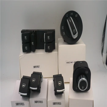 Mirror Headlight Fog Lamp Window Control Button Switch for Volkswagen VW jetta mk5 golf GTI 5 6 tiguan passat b6 CC 1 SET
Mirror Headlight Fog Lamp Window Control Button Switch for Volkswagen VW jetta mk5 golf GTI 5 6 tiguan passat b6 CC 1 SET