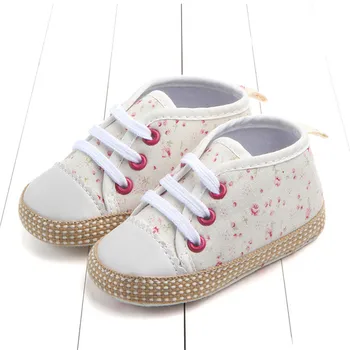 Baby shoes lovely Lace-Up sneakers boys girls infant floral toddler First Walker soft sole shoes 2 Color 3 sizes 0-18 months
Baby shoes lovely Lace-Up sneakers boys girls infant floral toddler First Walker soft sole shoes 2 Color 3 sizes 0-18 months
