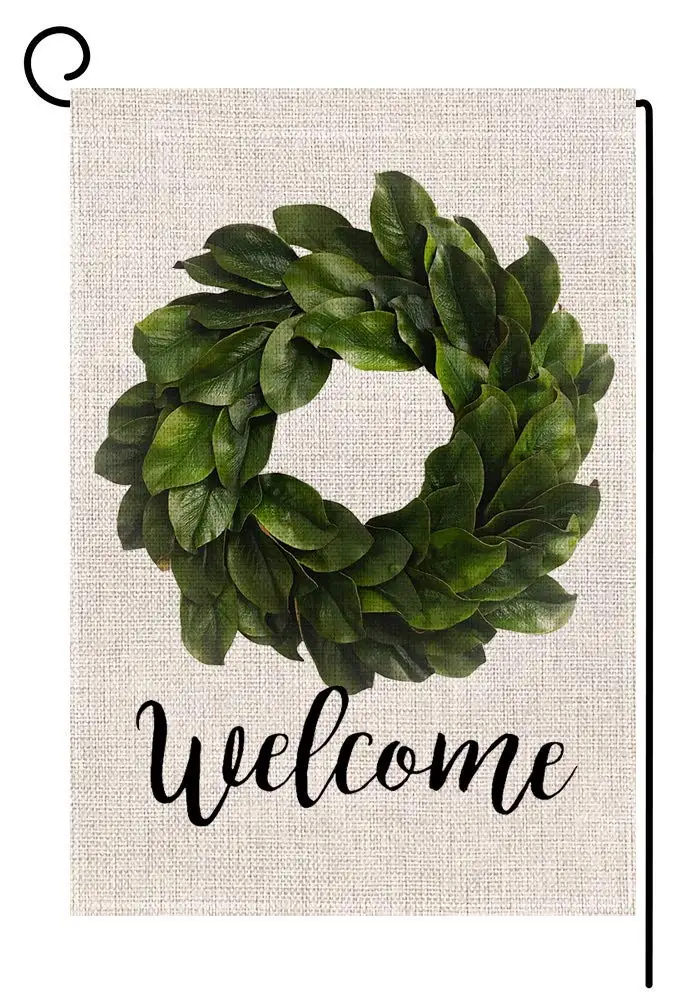 Welcome Magnolia Leaves Wreath Small Garden Flag Vertical Double Sided 12.5 x 18 Inch Farmhouse Summer Burlap Yard Outdoor Decor
Welcome Magnolia Leaves Wreath Small Garden Flag Vertical Double Sided 12.5 x 18 Inch Farmhouse Summer Burlap Yard Outdoor Decor