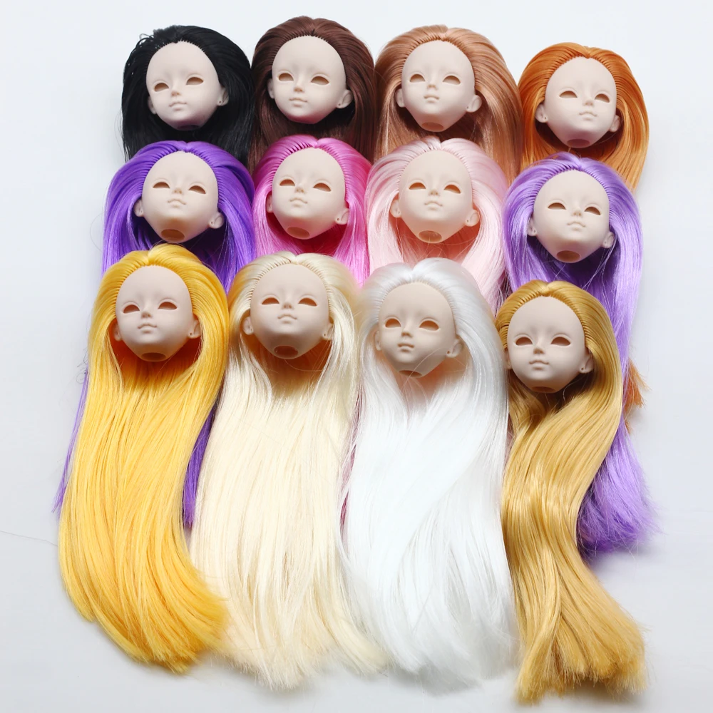1PC Soft Plastic Practice Makeup DIY Doll Head For 30cm Doll Heads For 1/6 Kurhn BJD Doll's Practicing Without Makeup Heads
1PC Soft Plastic Practice Makeup DIY Doll Head For 30cm Doll Heads For 1/6 Kurhn BJD Doll's Practicing Without Makeup Heads