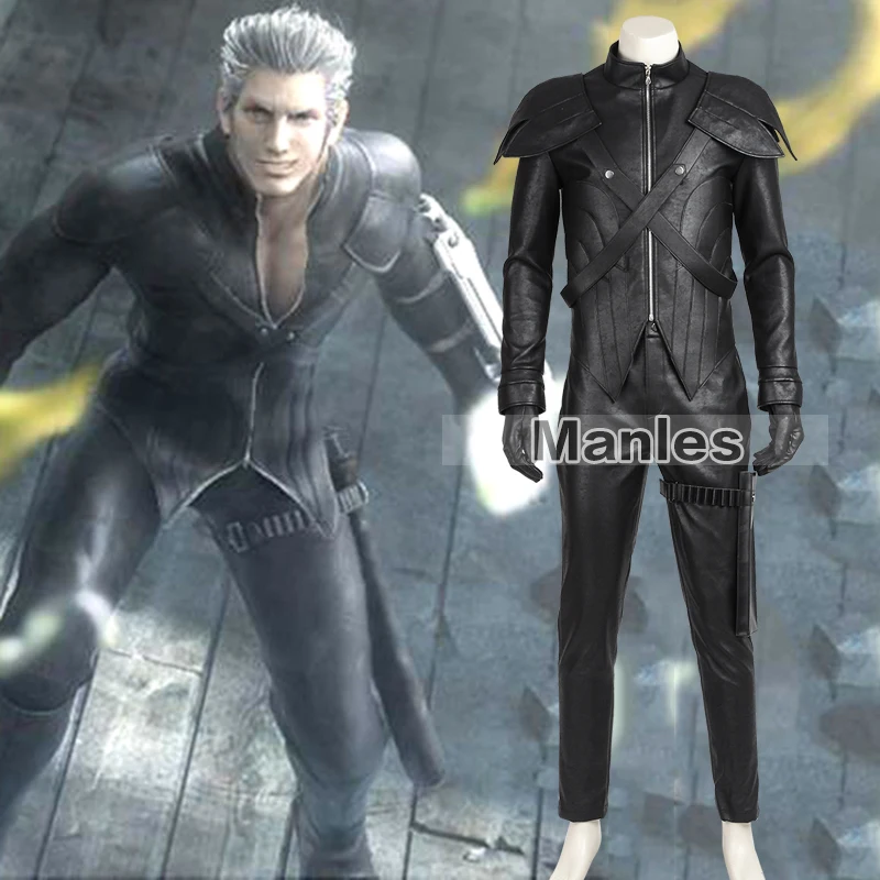 Loz Costume Advent Children Loz Cosplay Costume Anime Adult Men Leather Outfit Halloween Male Customized Full Set With Boots
Loz Costume Advent Children Loz Cosplay Costume Anime Adult Men Leather Outfit Halloween Male Customized Full Set With Boots