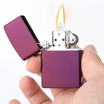 Purple mirror Pure copper Cigarette Lighter Cigarettes Kerosene Flint Petrol Vintage Gasoline Lighter Oil Petrol Refillable 
Purple mirror Pure copper Cigarette Lighter Cigarettes Kerosene Flint Petrol Vintage Gasoline Lighter Oil Petrol Refillable