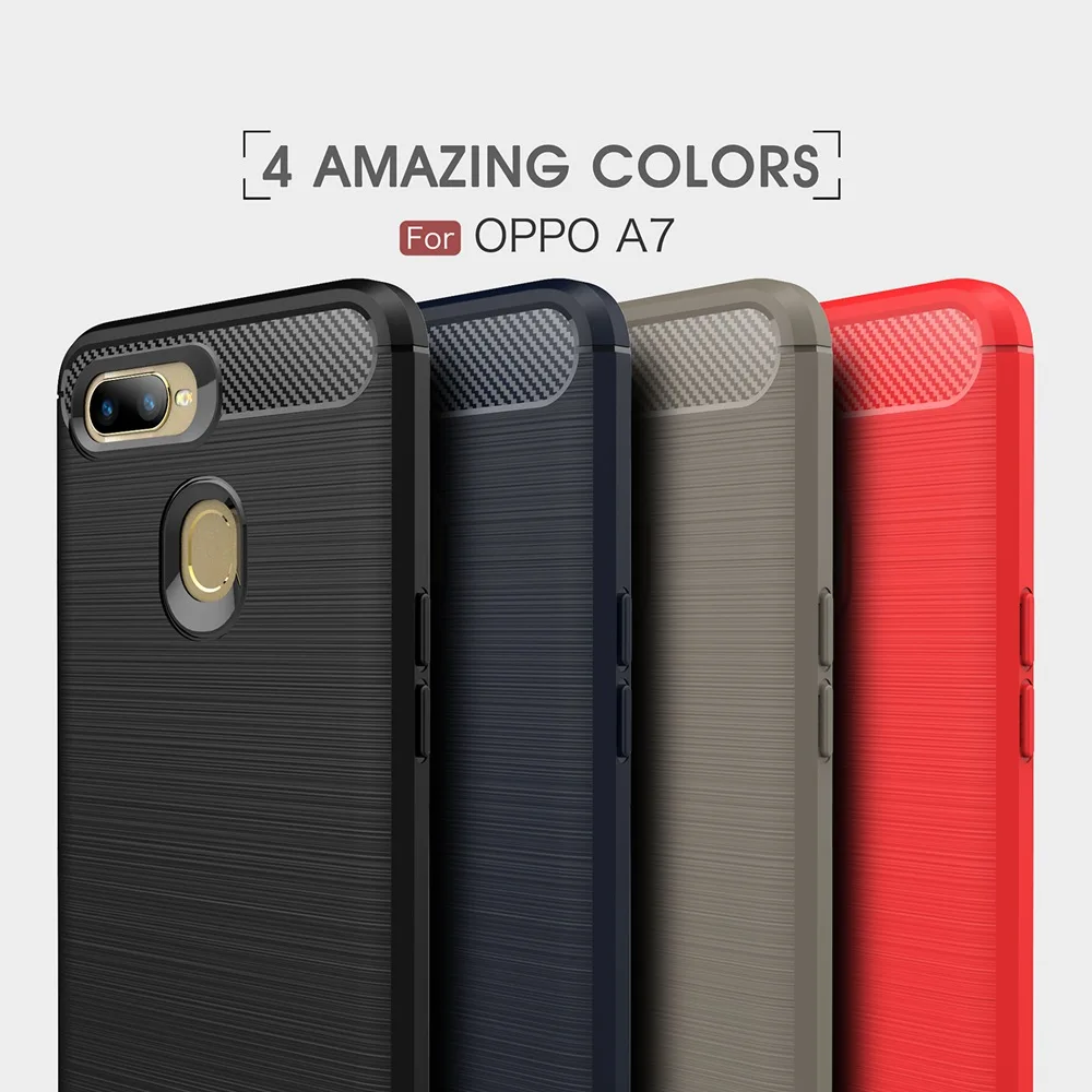 Luxury Brushed TPU Case for OPPO A7 AX7 Soft Silicone Cover Carbon Fiber Case for OPPO A7 Dual Sim Coque Back Cover
Luxury Brushed TPU Case for OPPO A7 AX7 Soft Silicone Cover Carbon Fiber Case for OPPO A7 Dual Sim Coque Back Cover