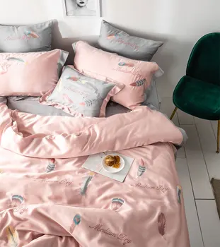 retro colorful plume bedding set adult teen girl,full queen king trend double home textile flat sheet pillow case quilt cover 
retro colorful plume bedding set adult teen girl,full queen king trend double home textile flat sheet pillow case quilt cover