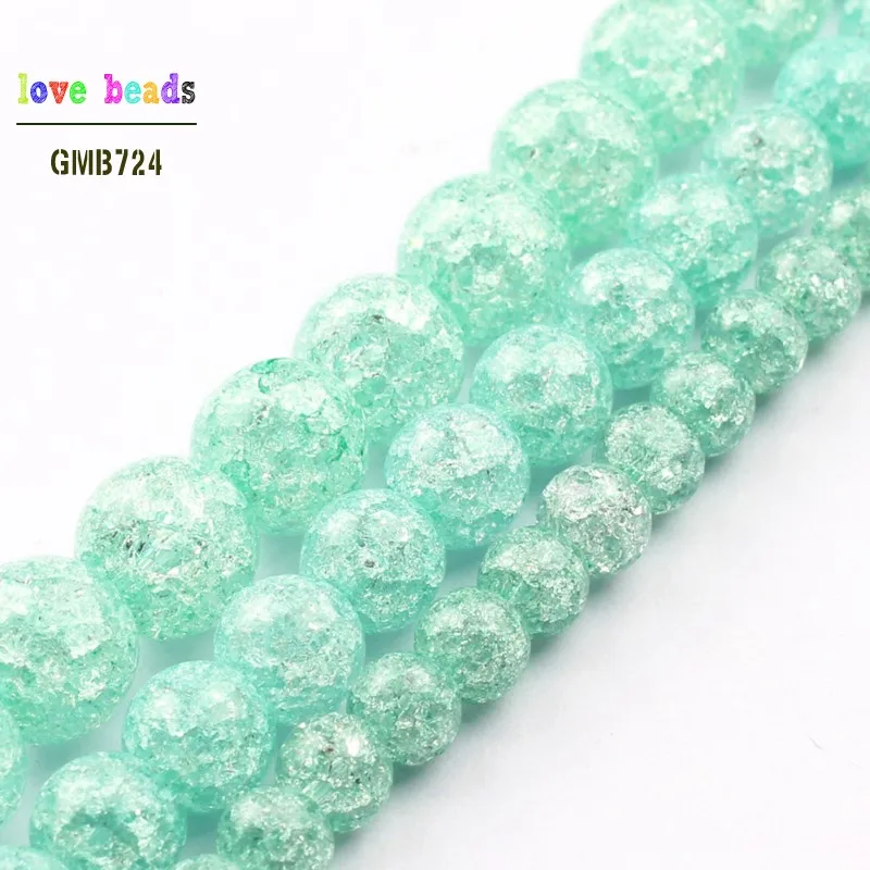 Green Cracked Crystal for Jewelry Making 6 8 10mm Quartz Round Beads Diy Bracelet Wholesale Perles 15'' strand
Green Cracked Crystal for Jewelry Making 6 8 10mm Quartz Round Beads Diy Bracelet Wholesale Perles 15'' strand