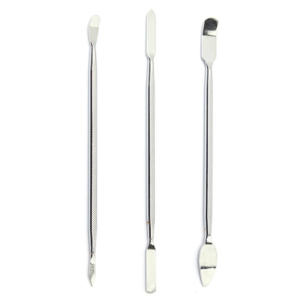 3PCS/Set Repair Opening Pry Hand Tool Kit Blade Phone Tablet PC Metal Spudger Disassemble Tools For iPhone/iPad/Tablet