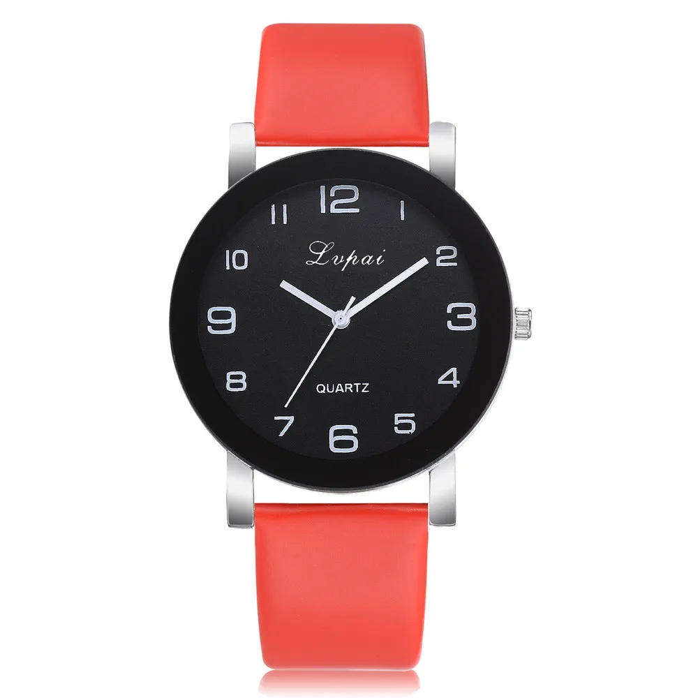 Lvpai Women's Watch Casual Leather Band Quartz Watch Fashion Big Numbers Analog dames horloges Wrist Watch
Lvpai Women's Watch Casual Leather Band Quartz Watch Fashion Big Numbers Analog dames horloges Wrist Watch