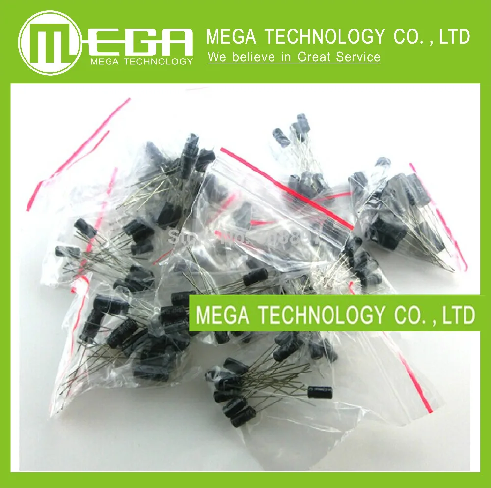Free shiping 0.22UF~470UF Aluminum Electrolytic Capacitor Assortment Kit Pack 12valuesX10pcs=120pcs
Free shiping 0.22UF~470UF Aluminum Electrolytic Capacitor Assortment Kit Pack 12valuesX10pcs=120pcs
