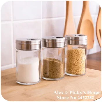 3 pcs/set Japanese Contracted Gass Pepper And Salt Caster Rotating Barbecue Ssauce Can Pepper Shaker Sauce Container
3 pcs/set Japanese Contracted Gass Pepper And Salt Caster Rotating Barbecue Ssauce Can Pepper Shaker Sauce Container