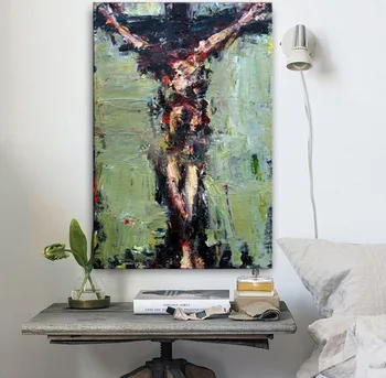 Hand made abstract Jesus Christ Painting Thick texture Christian Wall Painting Religious Portraits Oil Painting
Hand made abstract Jesus Christ Painting Thick texture Christian Wall Painting Religious Portraits Oil Painting