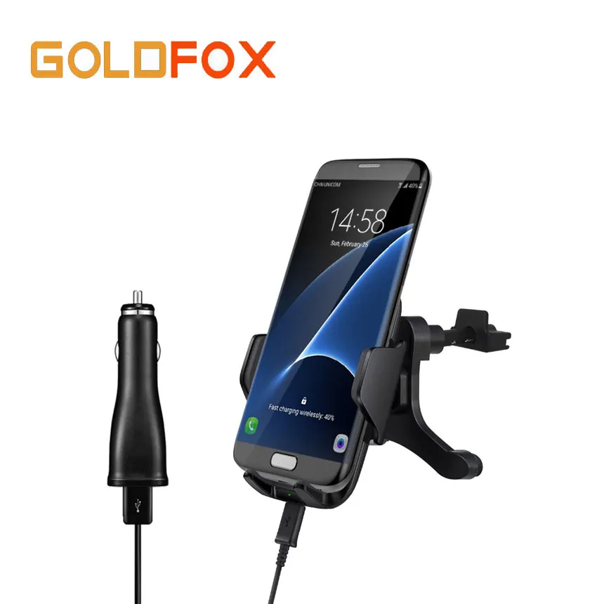 Wireless Car Charger Stand Dashboard Air Vent Mount For Samsung Galaxy S6 S7 Note5 S6 edge+ for Iphone 8 Qi Car Fast Charger
Wireless Car Charger Stand Dashboard Air Vent Mount For Samsung Galaxy S6 S7 Note5 S6 edge+ for Iphone 8 Qi Car Fast Charger