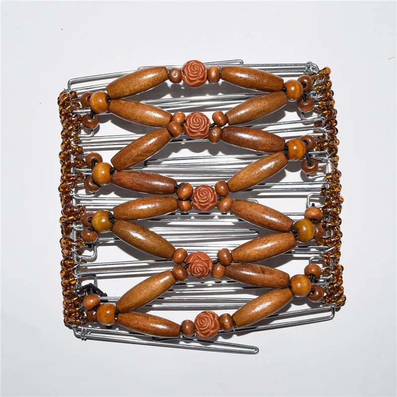 BROWN rosebud flower beads comb girls women lady wedding party best gift magic comb 10 pcs /lot
BROWN rosebud flower beads comb girls women lady wedding party best gift magic comb 10 pcs /lot