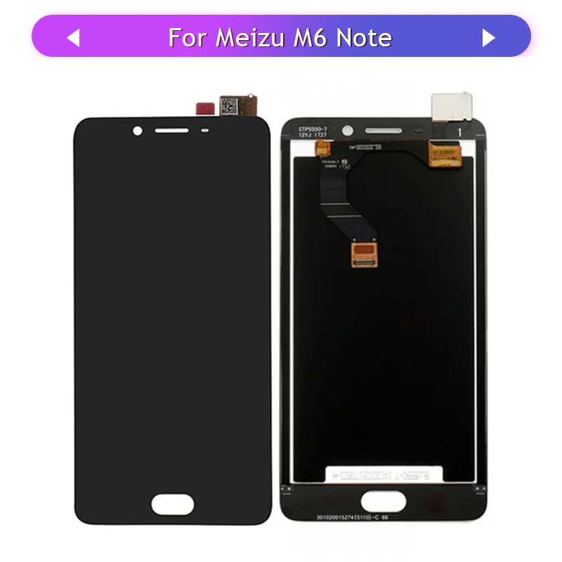 Touch For Meizu M6 note Meilan Note 6 M721L LCD Display Touch Screen Assembly Glass Panel Digitizer Touch Sensor replacement
Touch For Meizu M6 note Meilan Note 6 M721L LCD Display Touch Screen Assembly Glass Panel Digitizer Touch Sensor replacement