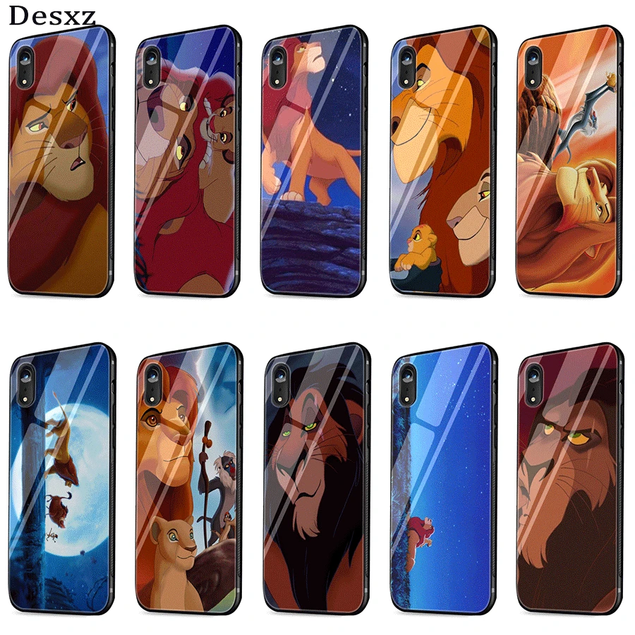 Cell Phone Case Glass Lion King For iPhone X XR XS Max 6 6s 7 8 Plus 5 5S SE Cover
Cell Phone Case Glass Lion King For iPhone X XR XS Max 6 6s 7 8 Plus 5 5S SE Cover