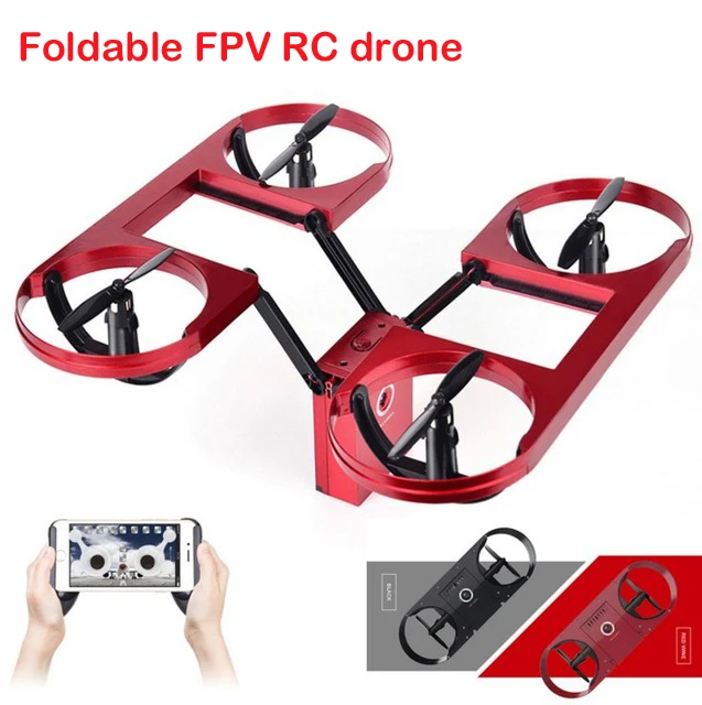 

2.4GHz unique RC Drone Wifi FPV HD Camera Foldable RC Quadcopter Drone Altitude Hold One Key Return/Land 3D Flips Rolls VS E58